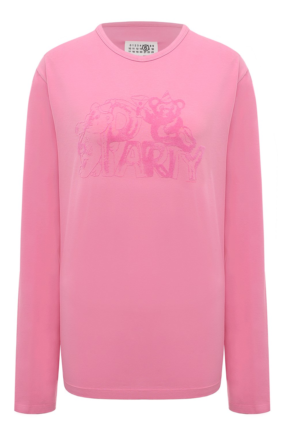 Хлопковый лонгслив MM6, арт. SH0GC0024/M20010, фото 1