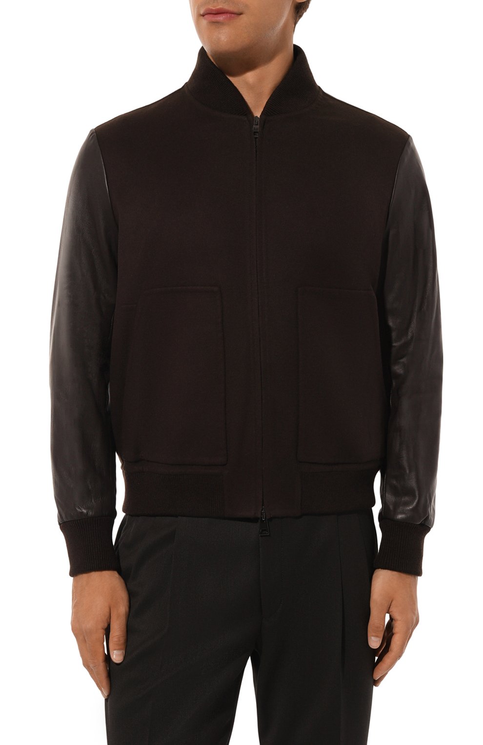 Комбинированный бомбер ANDREA CAMPAGNA, арт. 24U580, фото 3