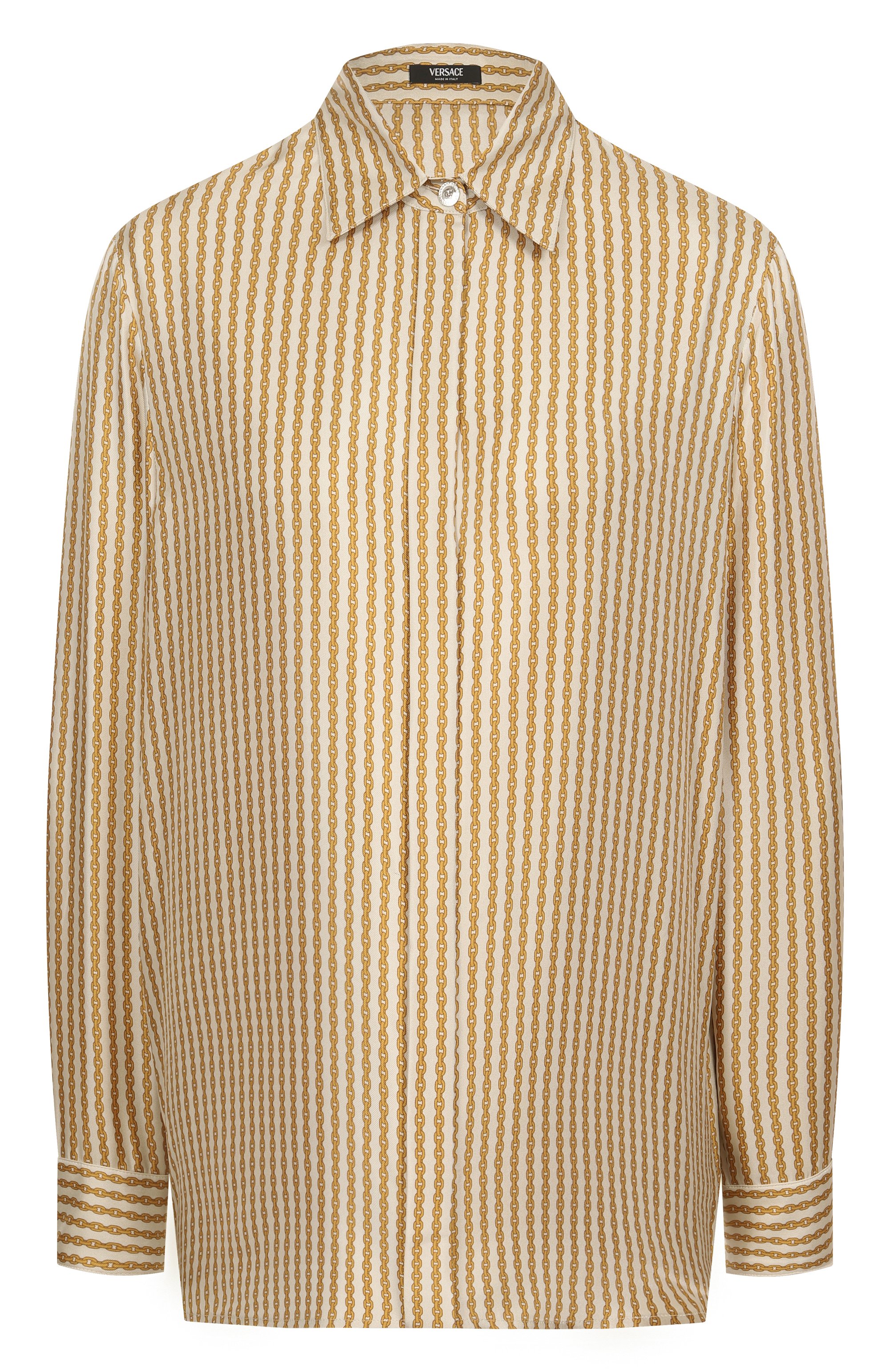 Шелковая рубашка VERSACE, арт. 1001360/1A13367, фото 1