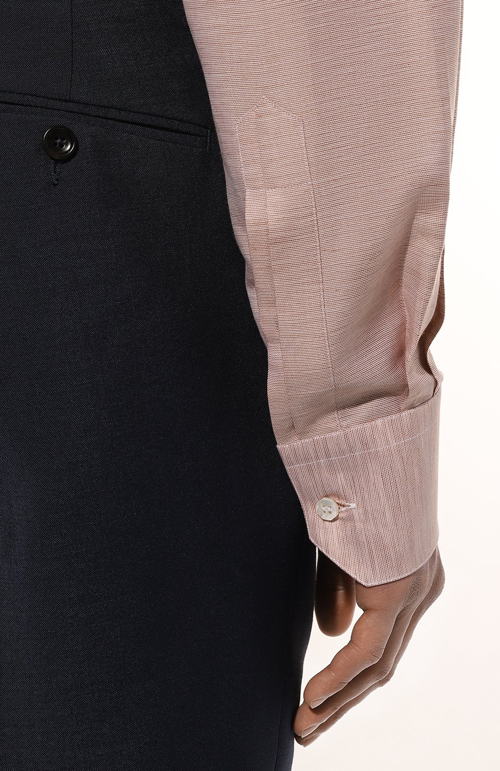 Сорочка из хлопка и шелка STEFANO RICCI, арт. MC000540/R2150, фото 6