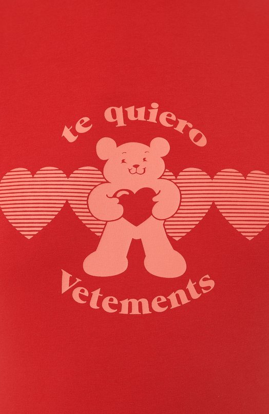 Хлопковая футболка VETEMENTS 5
