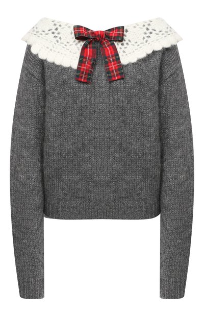 Шерстяной свитер MIU MIU, арт. MML358-1W7J-F0480, фото 1