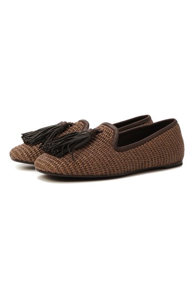 Женские текстильные лоферы BRUNELLO CUCINELLI, арт. MZ39C2937