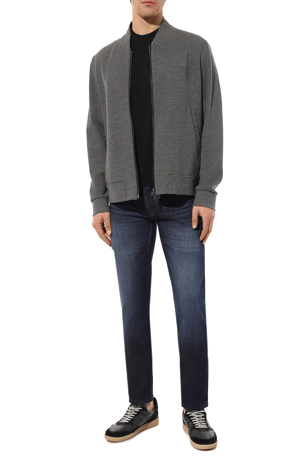 Хлопковый джемпер EMPORIO ARMANI, арт. 6R1MXB/1MBXZ, фото 2