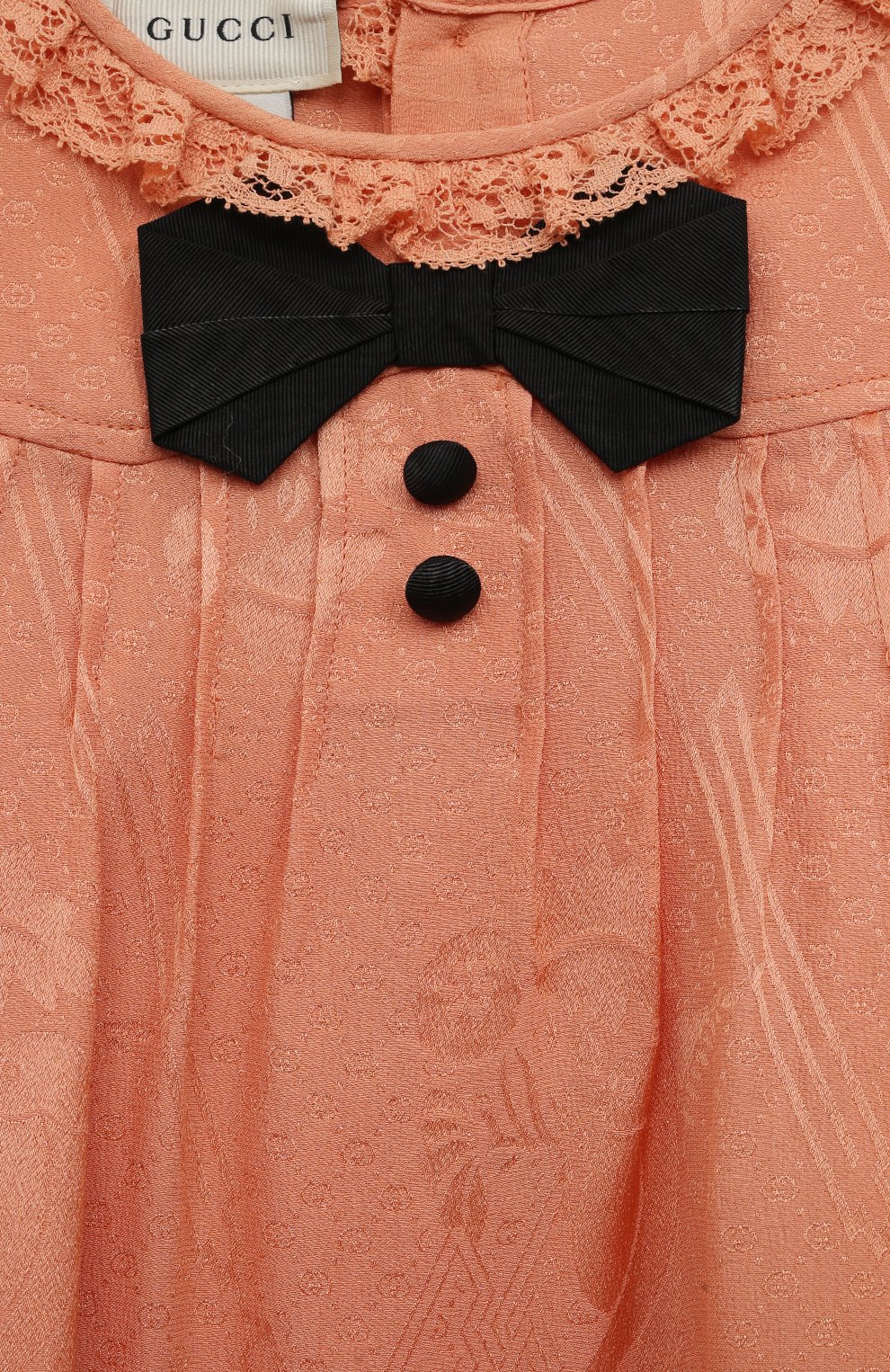 Шелковое платье GUCCI, арт. 621086 ZAEM7, фото 3