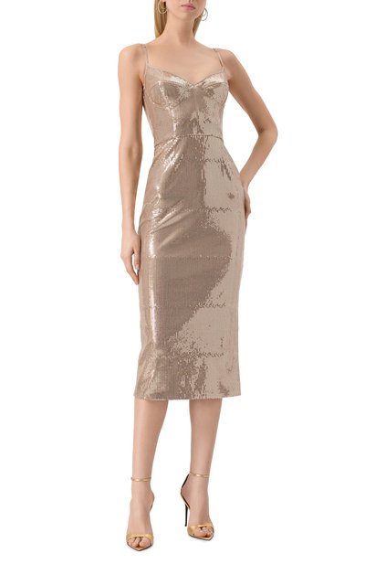 Платье с отделкой пайетками SASHA KIM, арт. УТ-00001637, фото 2