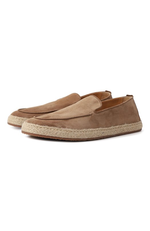 Замшевые эспадрильи H`D`S`N Baracco PALAU.S.12*/SUEDE Коричневый PALAU.S.12*/SUEDE