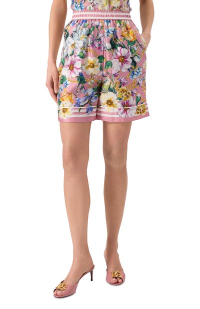 Шелковые шорты DOLCE & GABBANA, арт. FTAM7T/HI1W4, фото 3