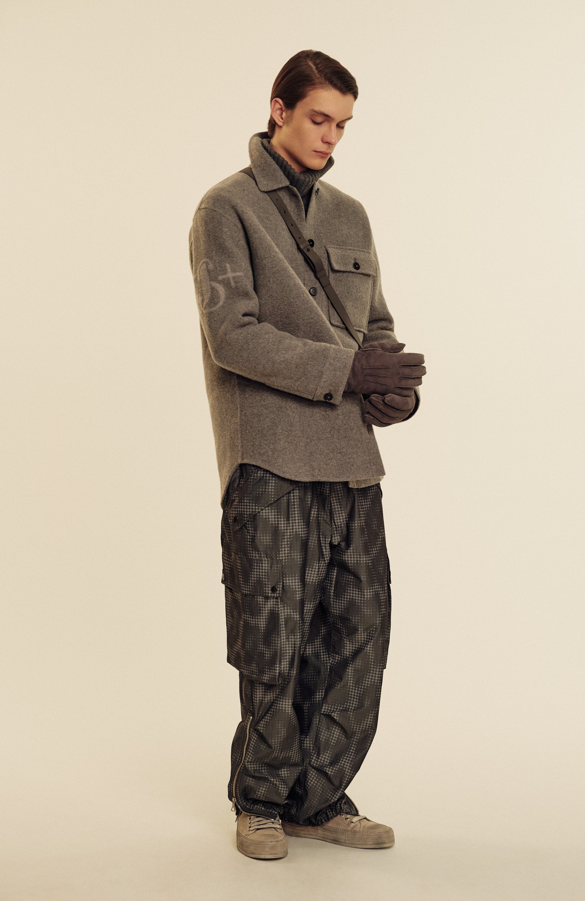 Замшевые кеды gert ANN DEMEULEMEESTER, арт. C000-M-N03-LT147-001, фото 8