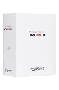 Спрей для ароматизации постельного белья dans ton lit (100ml) FREDERIC MALLE бесцветного цвета, арт. 3700135017030 | Фото 2 (Тип продукта: Мисты / Спреи; Региональные ограничения белый список (Axapta Mercury): Не проставлено; Нос: Не проставлено; Ограничения доставки: flammable)