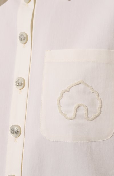 Рубашка из хлопка и шелка AKHMADULLINA, арт. 1122.2JT305/C001, фото 5