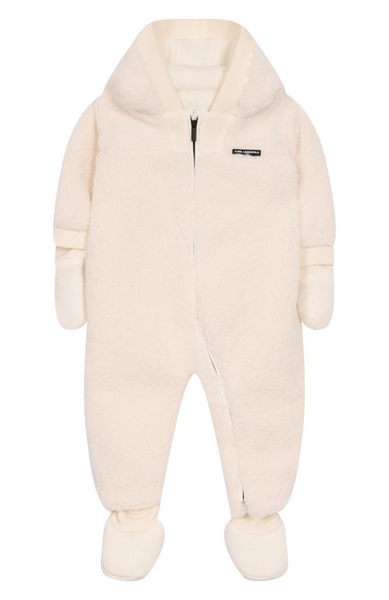 Утепленный комбинезон из экомеха KARL LAGERFELD KIDS, арт. Z30975