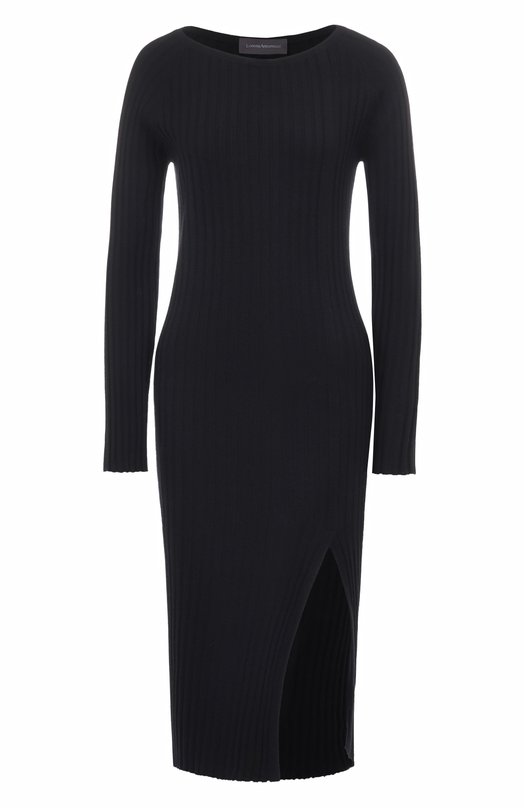 Шерстяное платье Lorena Antoniazzi AM22A/328 Чёрный AM22A/328
