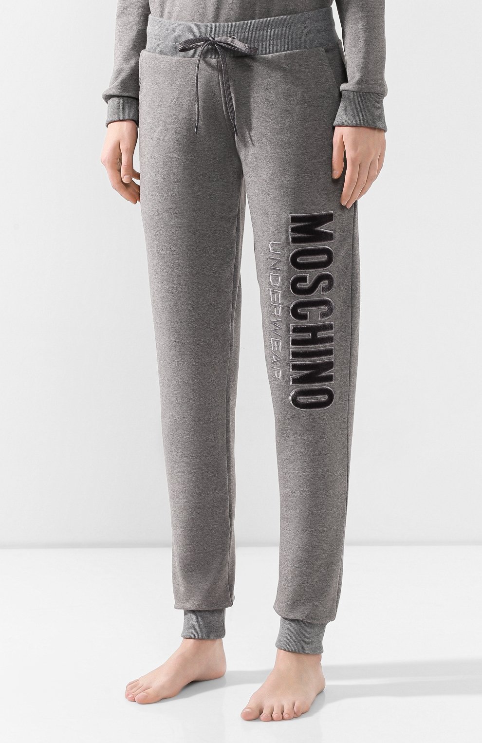 Хлопковые джоггеры MOSCHINO, арт. A4308/9001, фото 3