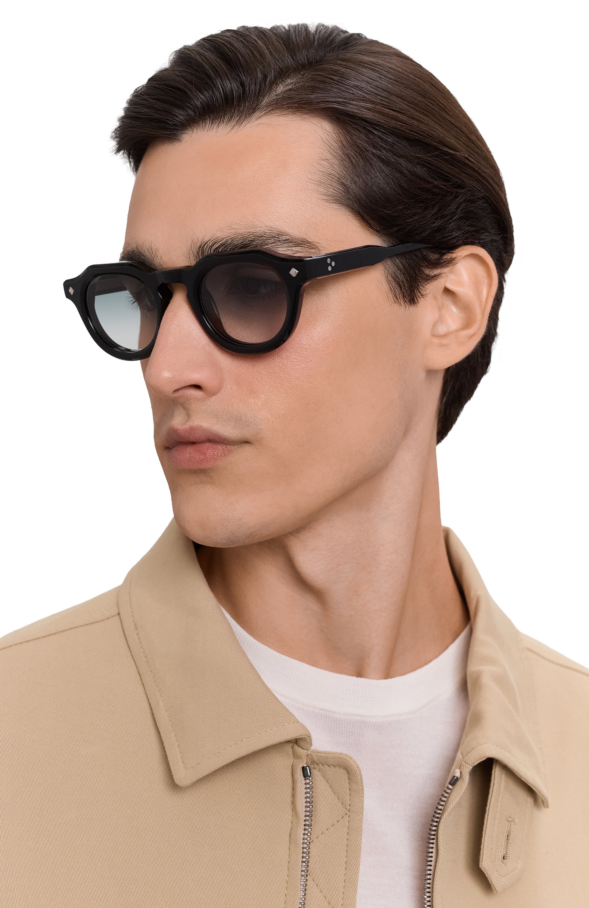 Солнцезащитные очки LUNETTERIE GENERALE, арт. HELL0 R0ME0 BLACK GBG, фото 2