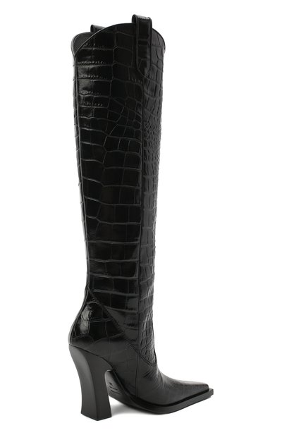 Кожаные сапоги TOM FORD, арт. W2786N-LCL125, фото 4