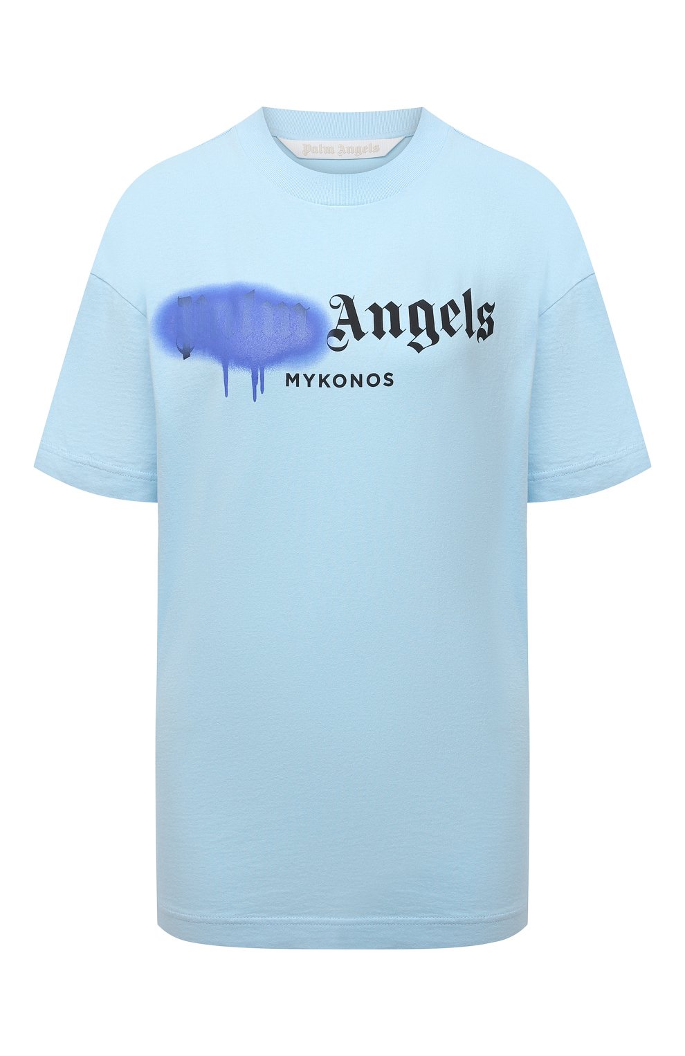 Хлопковая футболка PALM ANGELS, арт. PWAA039S21JER0084036, фото 1