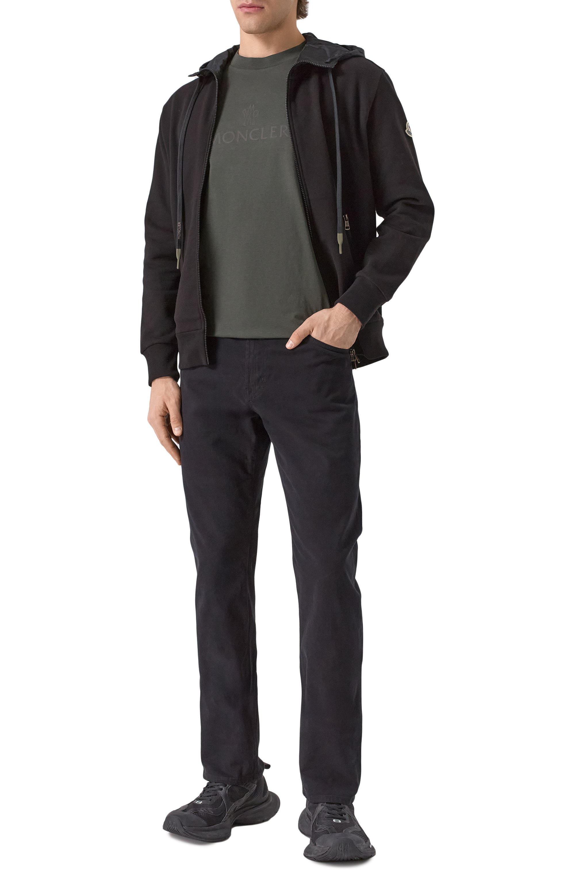 Хлопковая футболка MONCLER GRENOBLE, арт. 8C00009/829H8, фото 2