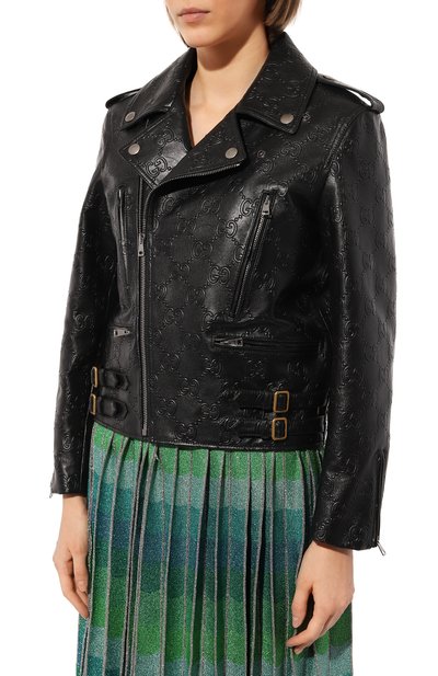 Кожаная куртка GUCCI, арт. 671268 XNAPN, фото 3