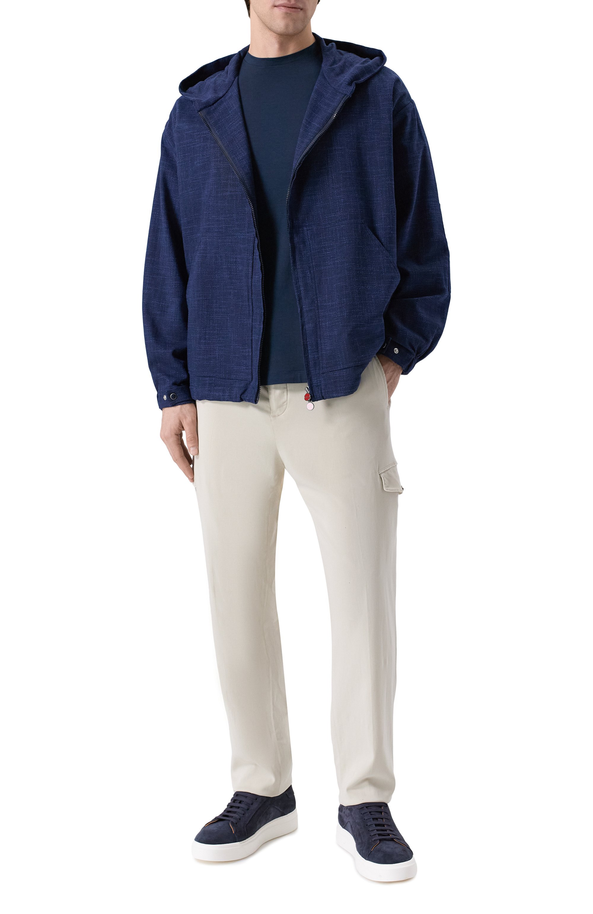 Куртка из шерсти и шелка KITON, арт. UMC015K0629G03, фото 2