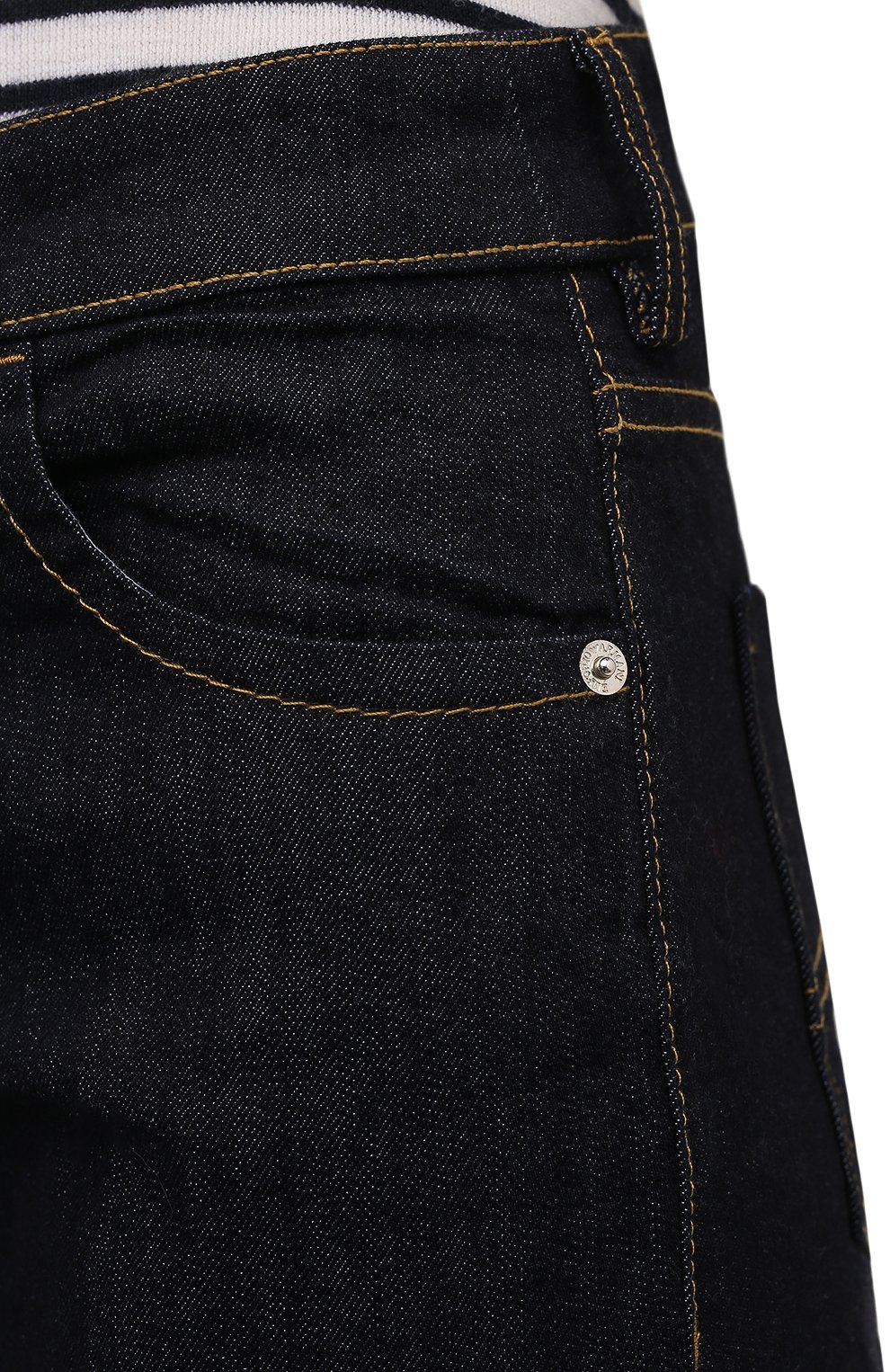 Джинсы EMPORIO ARMANI синего цвета по цене 23800 руб., арт. 3L2J04/2DP1Z, фото 5 Джинсы EMPORIO ARMANI, арт. 3L2J04/2DP1Z, фото 5