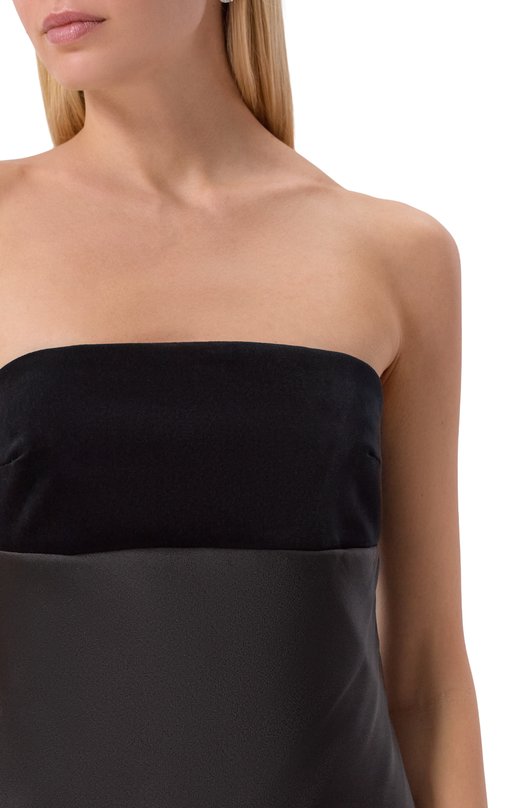 Комбинированное платье Max Mara Studio BAIA Чёрный  BAIA Фото 4