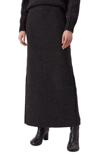 Юбка из шерсти и вискозы BOTTEGA VENETA, арт. 801950 V4TK0, фото 3