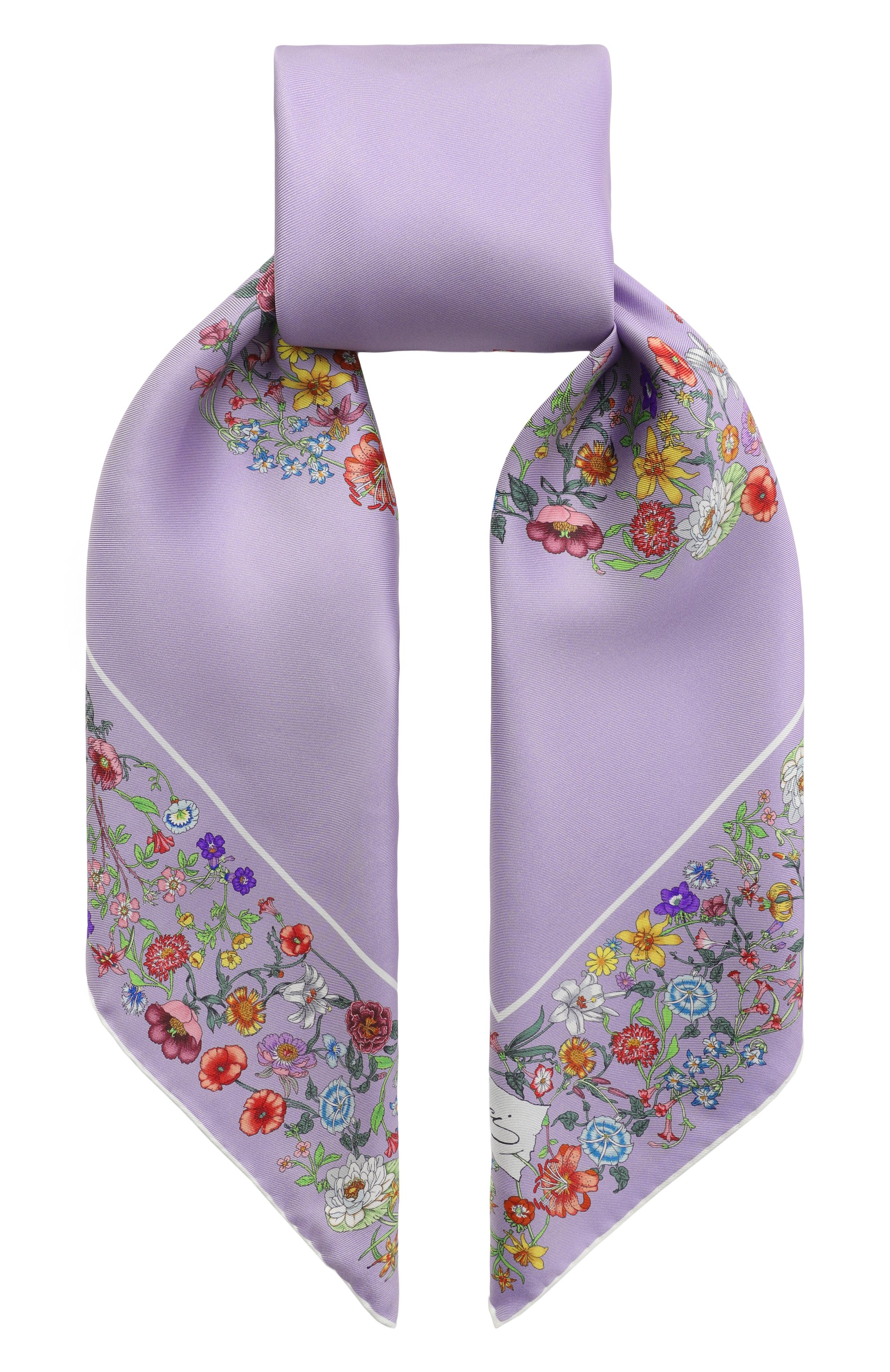 Шелковый платок GUCCI, арт. 812278/3G001, фото 1