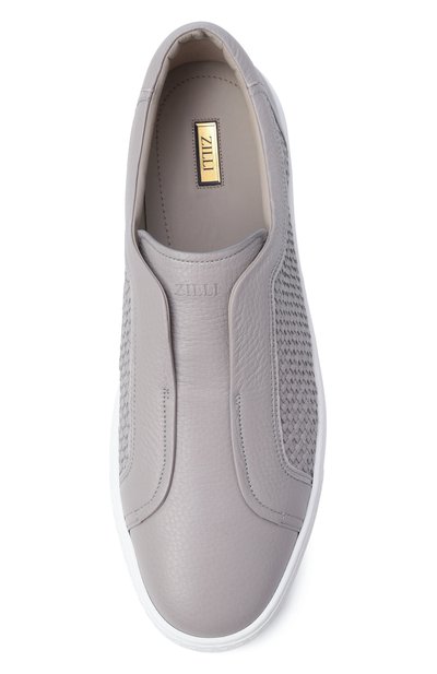 Кожаные кеды ZILLI, арт. H0208DM1961VSTZ01, фото 5