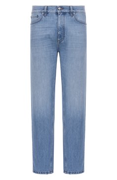 Мужские джинсы city ZEGNA голубого цвета, арт. 508/UFIJ3A9 | Фото 1 (Длина (брюки, джинсы): Стандартные; Материал внешний: Хлопок, Деним; Силуэт М (брюки): Прямые; Кросс-КТ: Деним; Детали: Делаве; Стили: Повседневный)