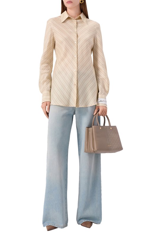 Сумка Flora medium MICHAEL Michael Kors 30T5GFFS2B Бежевый  30T5GFFS2B Фото 7