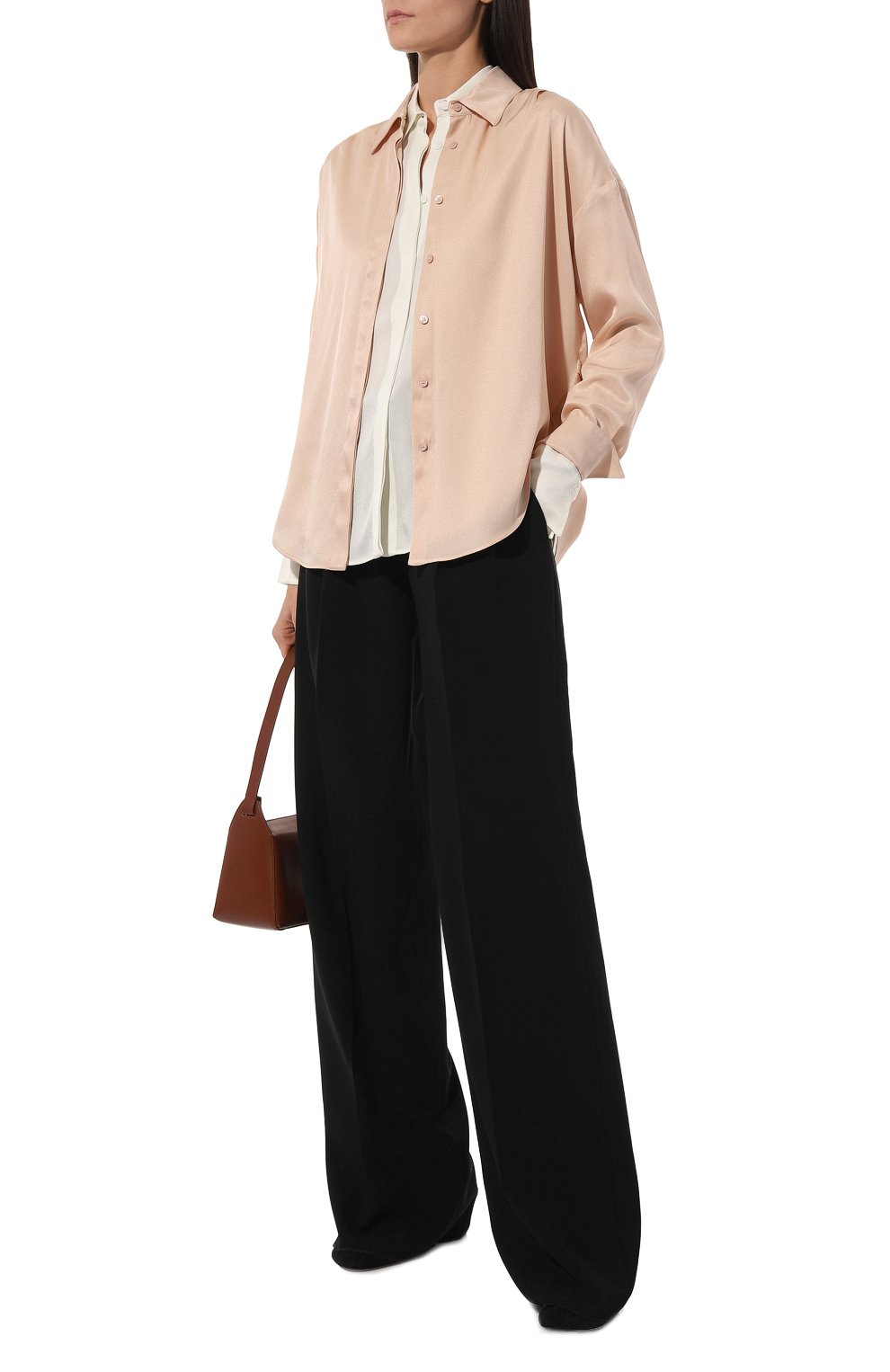 Атласная блузка LORENA ANTONIAZZI, арт. CA01AP/3612, фото 2