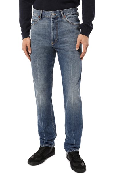 Джинсы GUCCI синего цвета по цене 84960 руб., арт. 623953 XDA4M, фото 3 Джинсы GUCCI, арт. 623953 XDA4M, фото 3