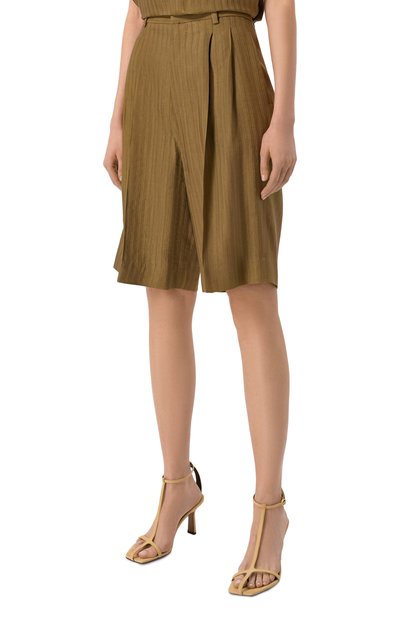 Шорты изо льна и вискозы PETAR PETROV, арт. S26TP9, фото 3