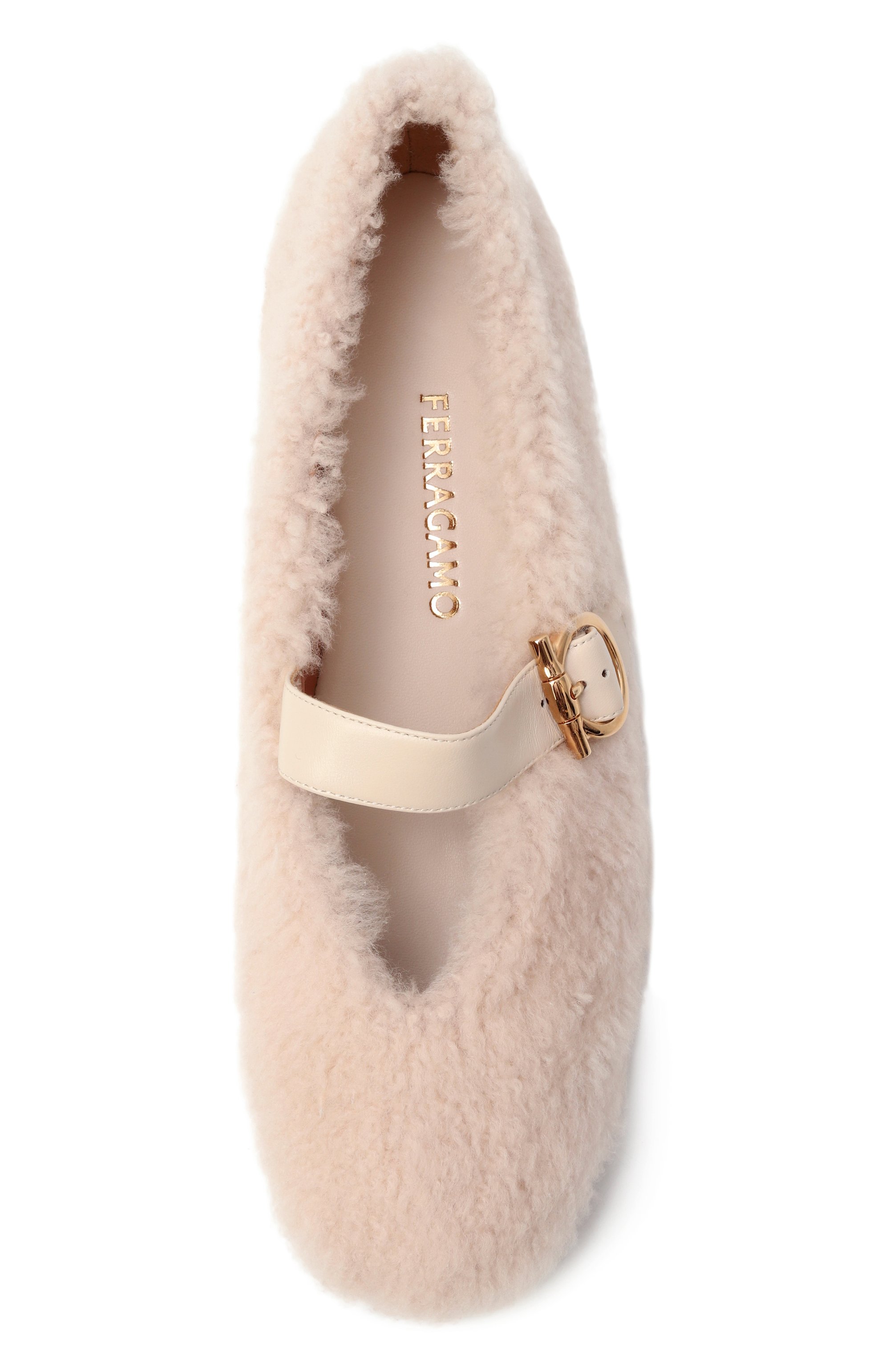 Балетки из овчины FERRAGAMO, арт. 01K586/787502, фото 6