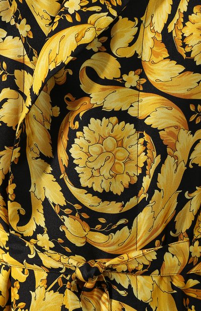 Шелковый халат VERSACE, арт. AUD05062/A232999, фото 5