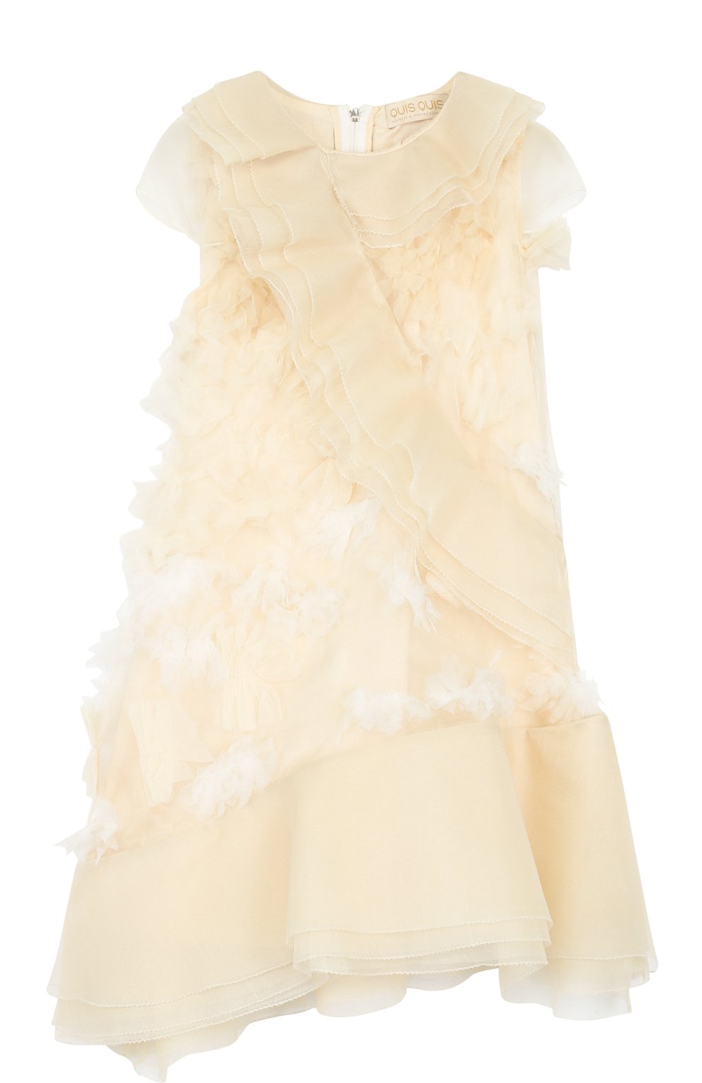 Шелковое мини-платье с оборками QUIS QUIS, арт. AB11/8-12, фото 1