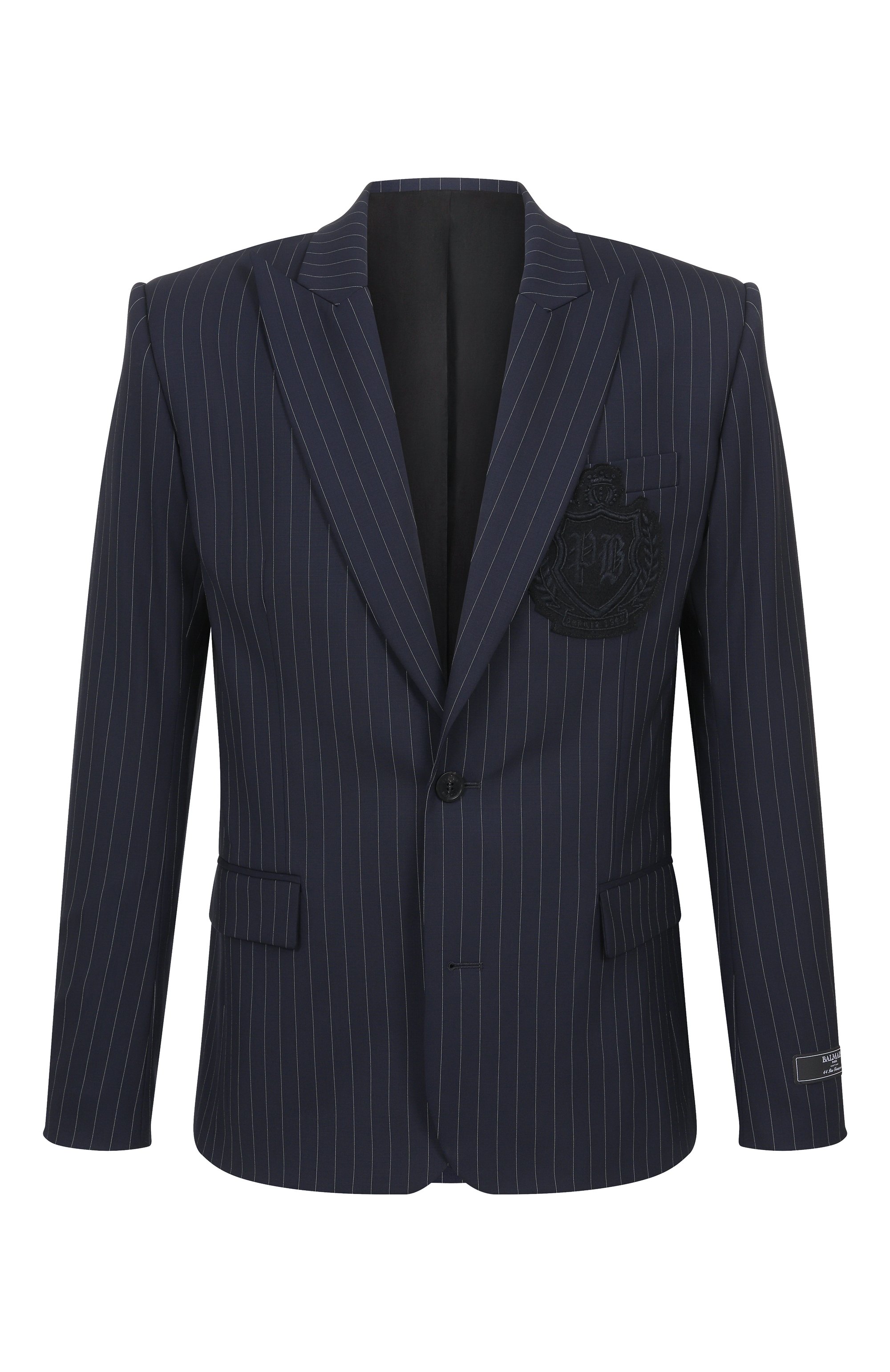 Шерстяной пиджак BALMAIN, арт. FH0SI815/WD25, фото 1