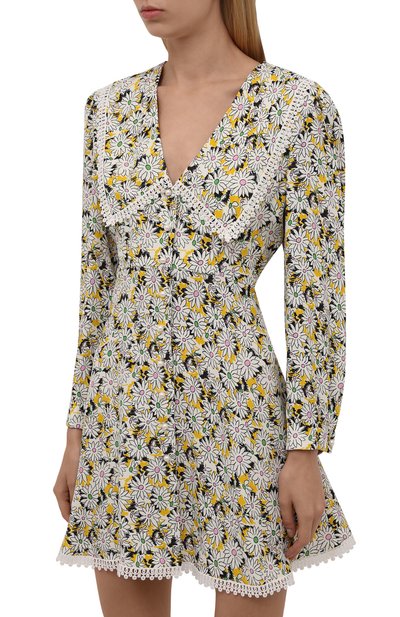 Платье из вискозы MIU MIU, арт. MF4366-1ZP6-F0010, фото 3