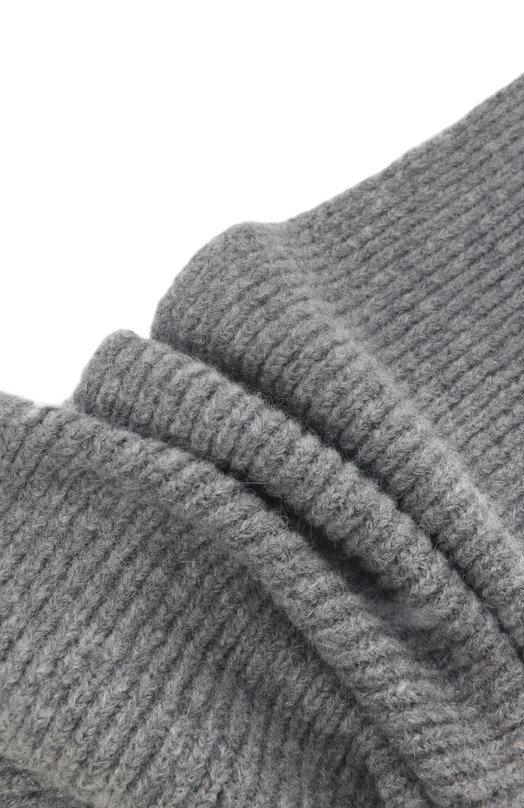 Шерстяной шарф Dries Van Noten 021232-2709-804 Серый  021232-2709-804 Фото 3