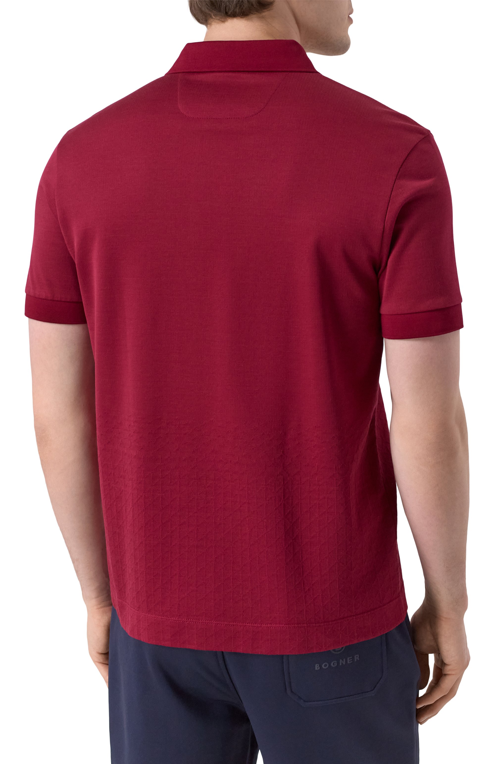 Поло из хлопка и шелка boss x aston martin BOSS CAMEL, арт. 50537882, фото 4