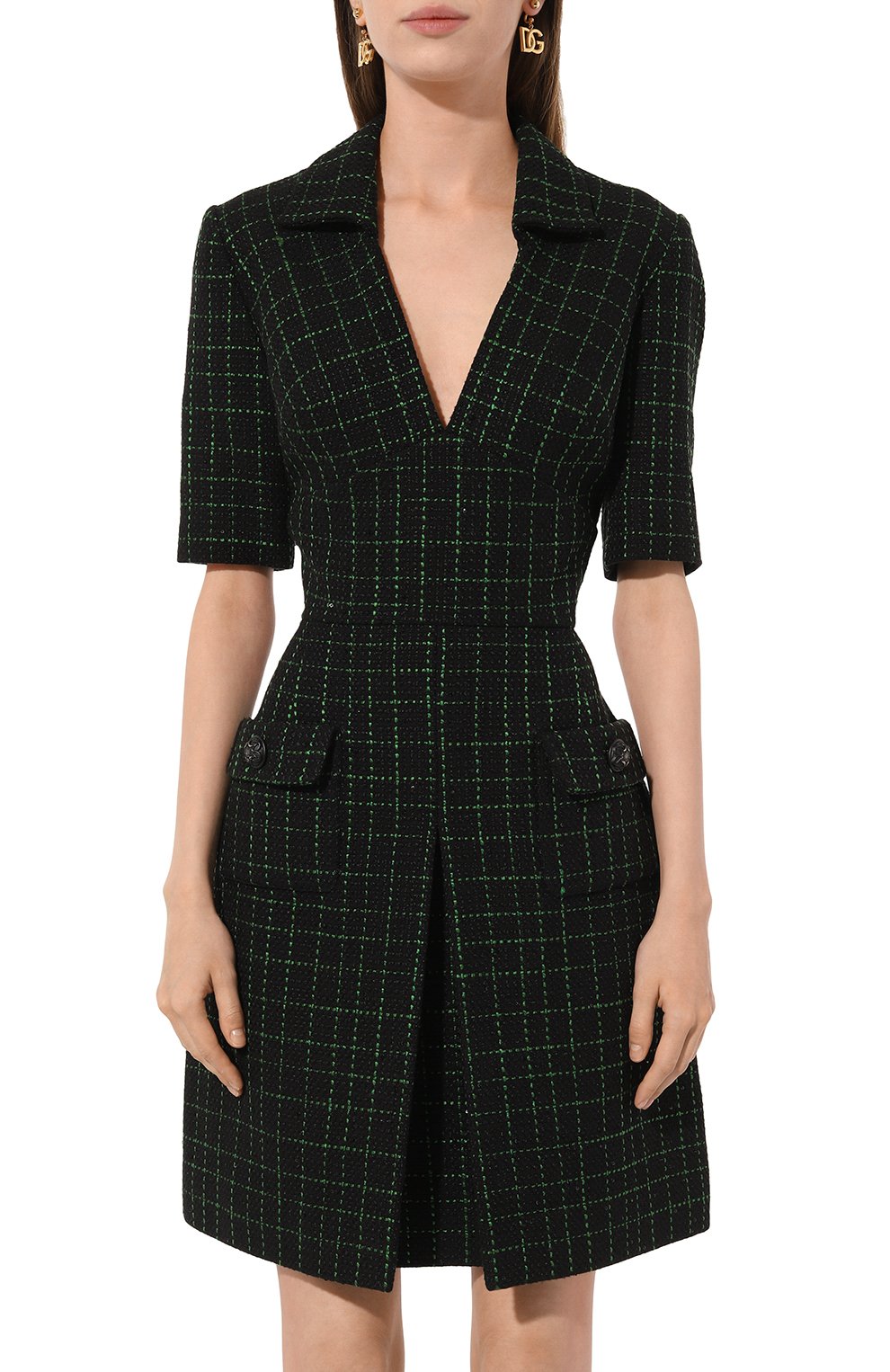 Твидовое платье ELIE SAAB, арт. D0308N, фото 3