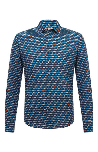 Мужская хлопковая рубашка MC2 SAINT BARTH, арт. STBM/SIKELIA/01288F