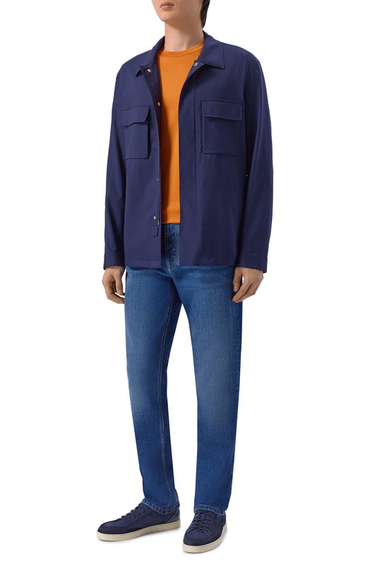 Хлопковая футболка Stefano Ricci MNH6105150/TE0001 Оранжевый  MNH6105150/TE0001 Фото 2