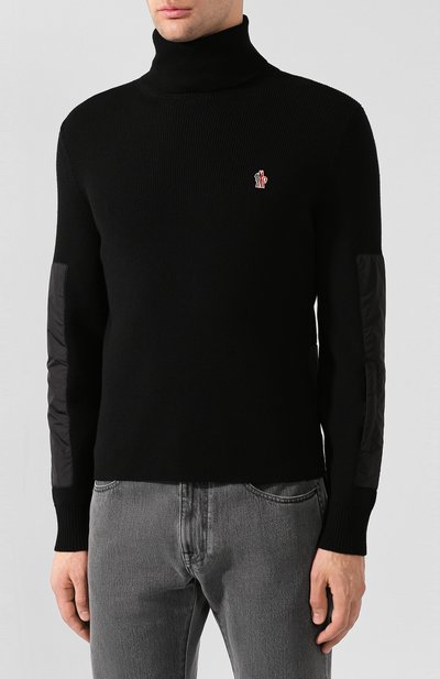 Шерстяной свитер MONCLER GRENOBLE, арт. E2-097-92028-00-94897, фото 3