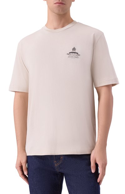 Хлопковая футболка JACOB COHEN, арт. JUM_40007 001 M4526 T0, фото 3