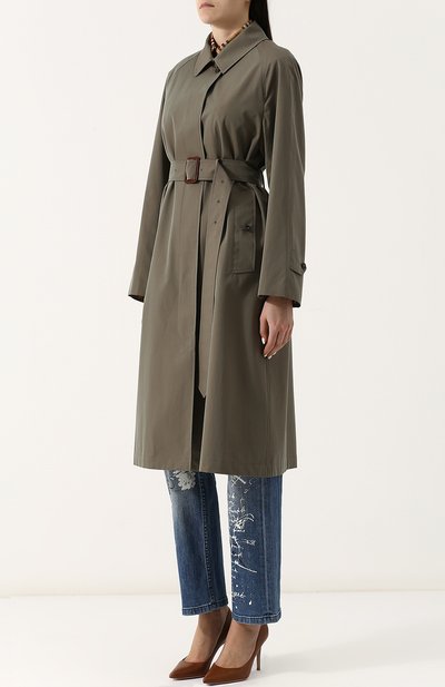 Хлопковый тренч brighton BURBERRY, арт. 4073801, фото 3