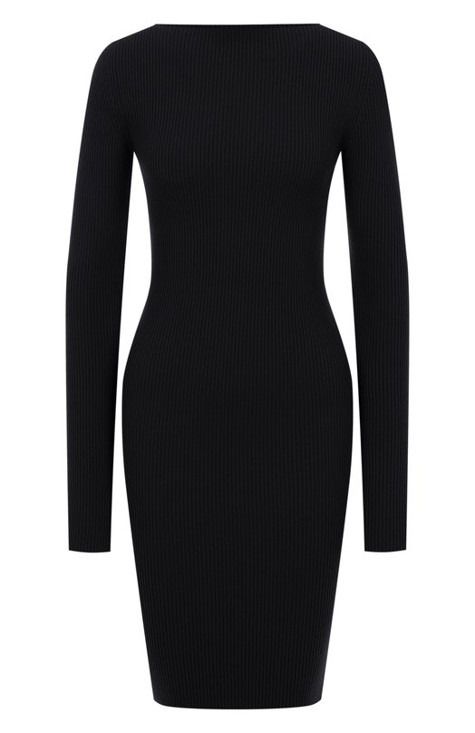 Платье из вискозы Rick Owens RP02E4616/RIBVI Чёрный RP02E4616/RIBVI