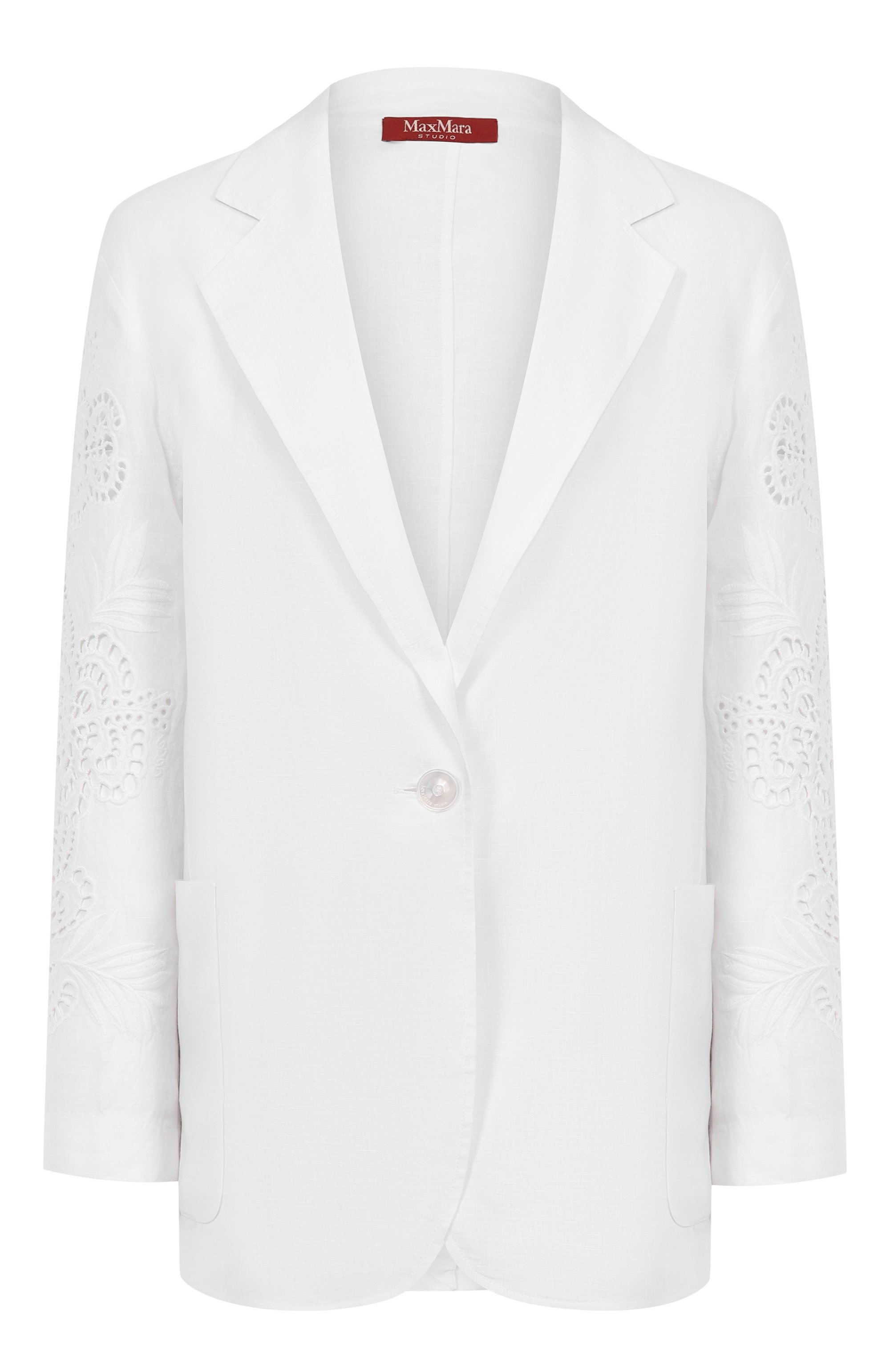 Льняной жакет MAX MARA STUDIO, арт. ANGIZIA, фото 1