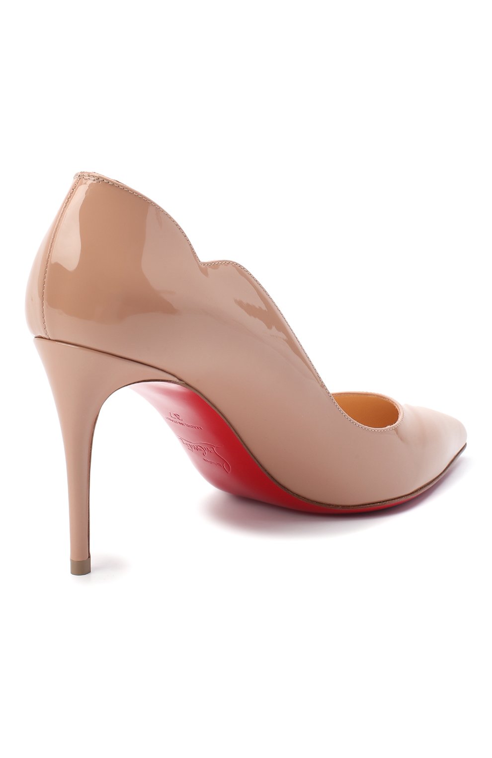 Кожаные туфли hot chick CHRISTIAN LOUBOUTIN, арт. hot chick 85 patent, фото 4